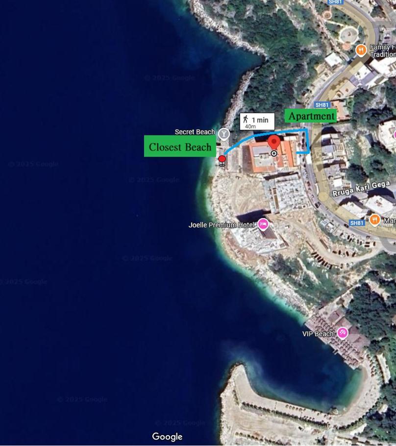 Sail Sea View Apartments Saranda Extérieur photo